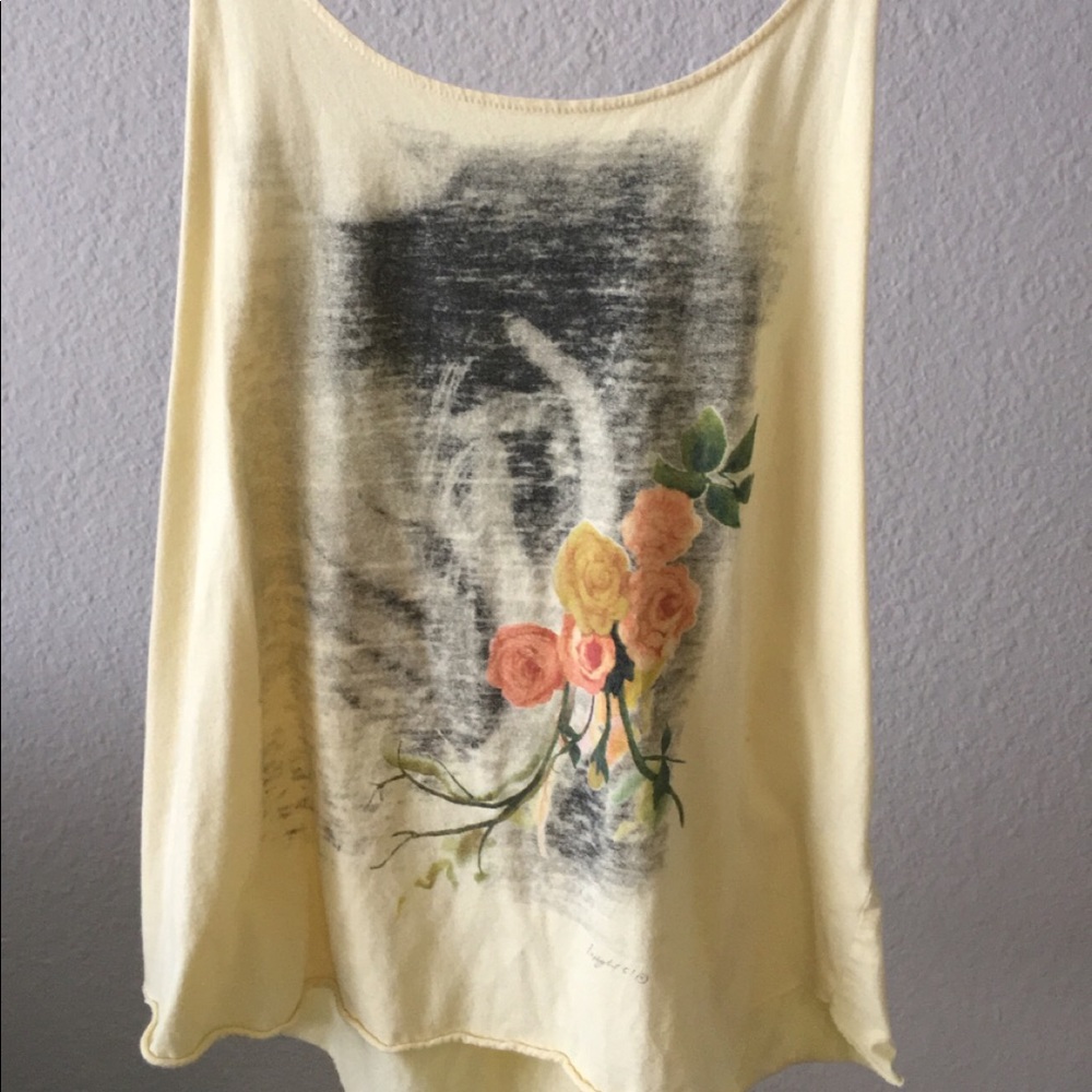 Razor back tank (skinny straps)